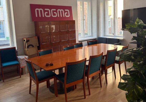 Magmas kontor har flyttat