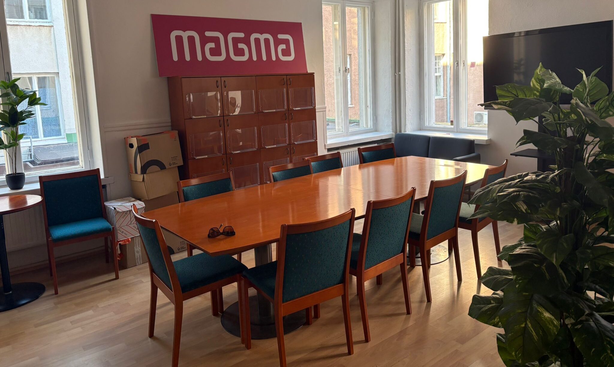 Magmas kontor har flyttat